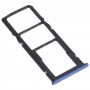 Zásobník SIM karet + zásobník karty SIM + Micro SD karta podnos pro Huawei Užijte si 8 (modrá)