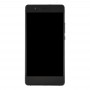 Pro Huawei P9 Lite LCD displej a digitizér plná montáž s rámem (černá)
