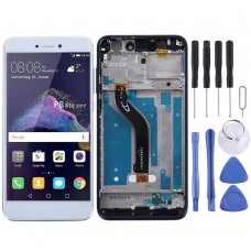 LCD Screen and Digitizer Full Assembly with Frame for Huawei Honor 8 Lite(White)