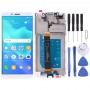 LCD Screen and Digitizer Full Assembly with Frame for Huawei Y5 Prime (2018)(White)