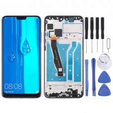 LCD Screen and Digitizer Full Assembly with Frame for Huawei Enjoy 9 Plus (Black)