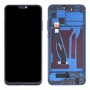 LCD Screen and Digitizer Full Assembly with Frame for Huawei Honor 8X (Blue)