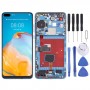 LCD Screen and Digitizer Full Assembly with Frame for Huawei P40 (Blue)