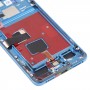 LCD displej a digitizér plná montáž s rámem pro Huawei P40 (modrá)
