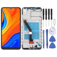 LCD Screen and Digitizer Full Assembly With Frame for Huawei Y6s (2019) (Black)