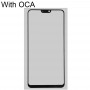 Передній екран зовнішній скляний об'єктив з OCA оптично ясний клей для Huawei Насолоджуйтесь 9 плюс