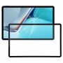 Външен стъклен обектив на предния екран за Huawei Matepad 11 (2021) DBY-W09 DBY-AL00 (черен)