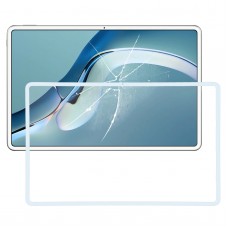 Přední obrazovka vnější skleněná čočka pro Huawei Matepad Pro 12,6 (2021) WGR-W09 WGR-W19 WGR-AN19 (bílá)