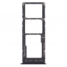 SIM Card Tray + SIM Card Tray + Micro SD Card Tray for Infinix HOT 7 Pro (X625B)(Black) 