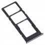 Tarjeta SIM Tray + Tarjeta SIM Tray + Micro SD Tarjeta Bandeja para Infinix Hot 7 Pro (X625B) (Negro)