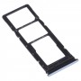 SIM-Karten-Tablett + SIM-Karten-Tablett + Micro SD-Karten-Tablett für Infinix-Anmerkung 8 x692 (grau)