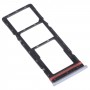SIM Card Tray + SIM Card Tray + Micro SD Card Tray for infinix Hot 8 Lite X650(Grey)