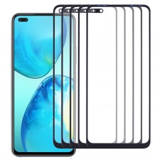 5 PCS Front Screen Outer Glass Lens for Infinix Note 8 X692 