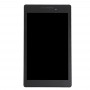 РК-екран та цифровий екран повна збірка з рамкою для Lenovo Tab 2 A7-10 (чорний)