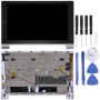 LCD Screen and Digitizer Full Assembly with Frame for Lenovo YOGA Tablet 10 / B8000(Silver)