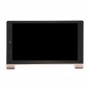 LCD képernyő és digitalizáló teljes összeszerelés a keretben Lenovo jóga tabletta 10 HD + / B8080 / B8080-F (arany)