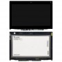 1366 x 768 Schermo LCD HD e digitalizzatore Assemblaggio completo con telaio per Lenovo ThinkPad 12,5 pollici Yoga 260 (nero)