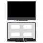 1920 x 1080 FHD 30 пин LCD екран и цифровизатор Пълна монтаж с рамка за Lenovo Yoga 720-13 720-13ikb 5D10K81089 (черен)