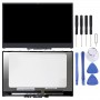 1920 x 1080 FHD 30 Pin LCD Screen and Digitizer Full Assembly with Frame for Lenovo Yoga 720-15 720-15IKB (Black)