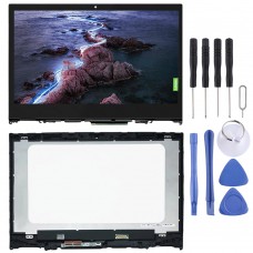 1366 x 768px LCD Screen and Digitizer Full Assembly With Frame for Lenovo Yoga 520-14IKB(Black) 