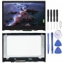 1366 x 768px LCD Screen and Digitizer Full Assembly With Frame for Lenovo Yoga 520-14IKB(Black)