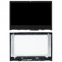 1920 x 1080px LCD екран и цифровизатор Пълна монтаж с рамка за Lenovo Yoga 520-14ikb (черен)