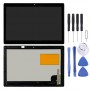 Schermo LCD e Digitizer Full Assembly con telaio per Lenovo IdeaPad MIIX 510 (nero)
