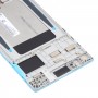 מסך LCD ו digitizer מלא הרכבה עם מסגרת עבור Lenovo Tab3 7 אינץ '730 TB3-730 TB3-730X TB3-730F TB3-730M (כחול)