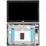 Pantalla LCD y montaje completo de digitalizador con marco para Lenovo TAB P10 TB-X705, TB-X705L, TB-X705F, TB-X705N (Negro)