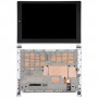 Ekran LCD i Digitizer Pełny montaż z ramą do tabletu Lenovo Yoga 2/1050, 1050F, 1050L, 1050LC (srebro)