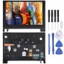 РК-екран та цифровий екран повна збірка з рамою для Lenovo Yoga Tab 3 (10 дюймів) YT3-X50, YT3-X50F, YT3-x50M (чорний)