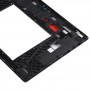 Plaque de lunette d'écran LCD de boîtier avant d'origine pour la languette Lenovo M10 HD TB-X505 X505F TB-X505L X505 (Noir)