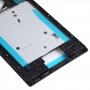 Eredeti elülső ház LCD keret Beszel lemez Lenovo Tab 4 8.0 TB-8504X, TB-8504F (fekete)