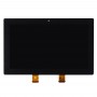 LCD екран и цифровизатор Пълна монтаж за Microsoft Pro (1-ви поколение) (черен)