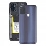 Couverture arrière de la batterie pour Motorola Moto G50 XT2137-1 XT2137-2 (gris)
