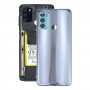 Задняя крышка батареи для Motorola Moto G60 / MOTO G40 Fusion PUSB001IN PANB0013IN PANB0015IN PANV0001IN PANV0005IN PANV0009IN (серый)