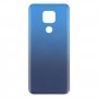 Задняя крышка батареи для Motorola Moto G Play (2021) (синий)