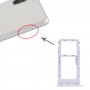 SIM Card Tray + Micro SD Card Tray for Motorola Moto G8 (White)