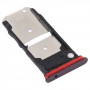 SIM Card Tray + Micro SD Card Tray for Motorola Moto Edge+ (Purple)