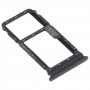 SIM Card Tray + Micro SD ბარათის უჯრა Motorola Moto G8 Plus XT2019 XT2019-2 (შავი)