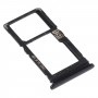 SIM Card Tray + Micro SD Card Tray for Motorola Moto G Power (Black)