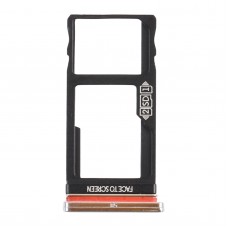 SIM Card Tray + Micro SD Card Tray for Motorola Moto One Action XT2013-1 XT2013-2 XT2013-4 (Silver) 