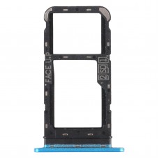 Taca karta SIM + taca karta SIM / Micro SD Tray na Motorola Moto E7 Power PamH0001in Pamh0010in PamH0019In (niebieski)