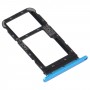 Taca karta SIM + taca karta SIM / Micro SD Tray na Motorola Moto E7 Power PamH0001in Pamh0010in PamH0019In (niebieski)
