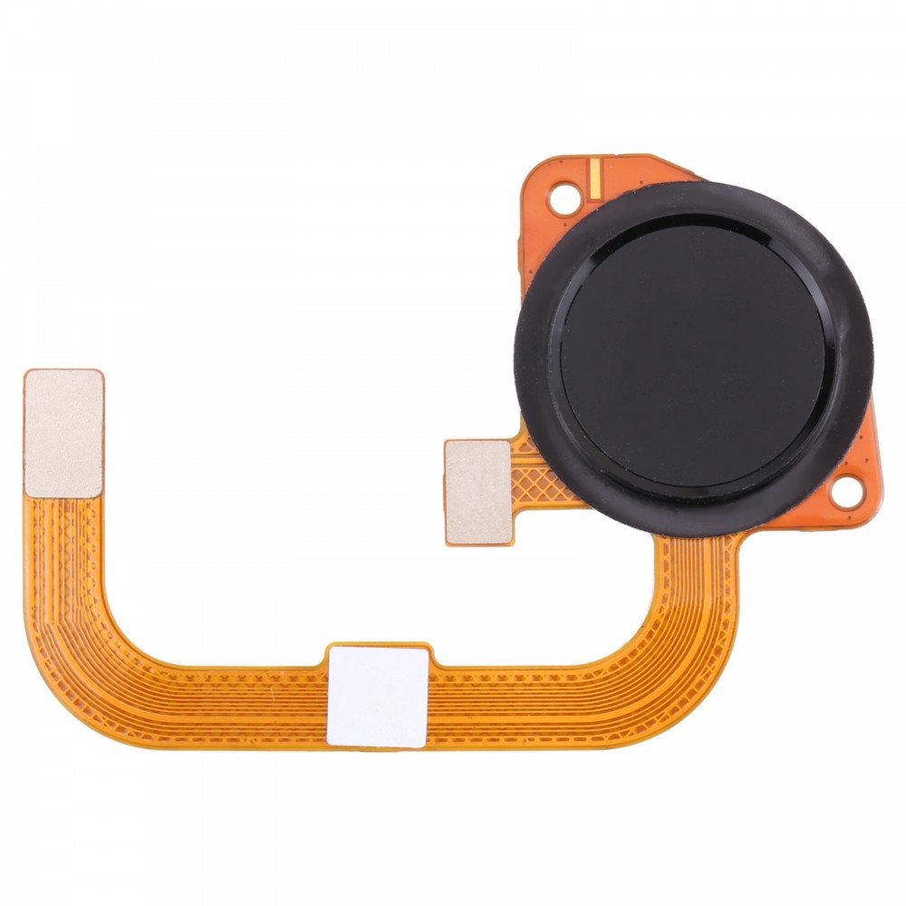 Cable flexible del sensor de huellas dactilares para Motorola Moto G Play (2021) (Negro)