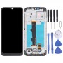 LCD Screen and Digitizer Full Assembly with Frame for Motorola Moto E7 Power PAMH0001IN PAMH0010IN PAMH0019IN(Black)