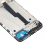 ЖК-экран и цифрователь полной сборки с рамкой для Motorola One Fusion + Pakf0002in (черный)