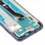ЖК-экран и цифрователь полной сборки с рамкой для Motorola Moto E (2020) (синий)