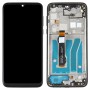 LCD Screen and Digitizer Full Assembly with Frame for Motorola Moto G8 Plus XT2019 XT2019-2 (Black)