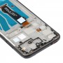 LCD-skärm och digitizer Fullständig montering med ram för Motorola Moto G8 Plus XT2019 XT2019-2 (Svart)